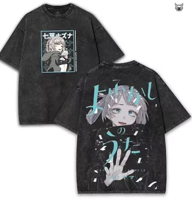 Fashion Street Night - CALL OF THE NIGHT Washed T-shirt