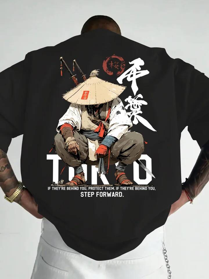 Street Fashion In Tokyo - Anime Samurai Tokyo Warrior Men Woment