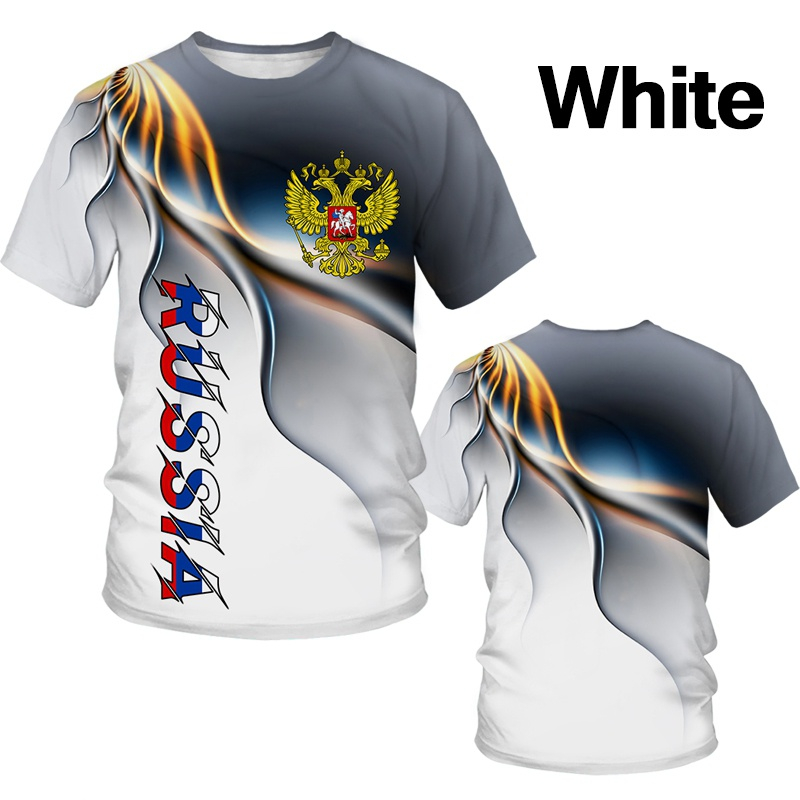 Street Fashion Moscow - 2022 Summer Fashion T-shirt Men's Russian