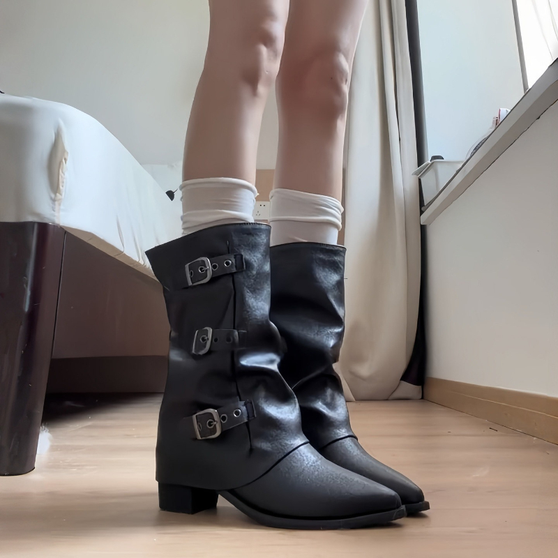 Street Fashion Youtube - Autumn Women Pants Tube Slouch Mid