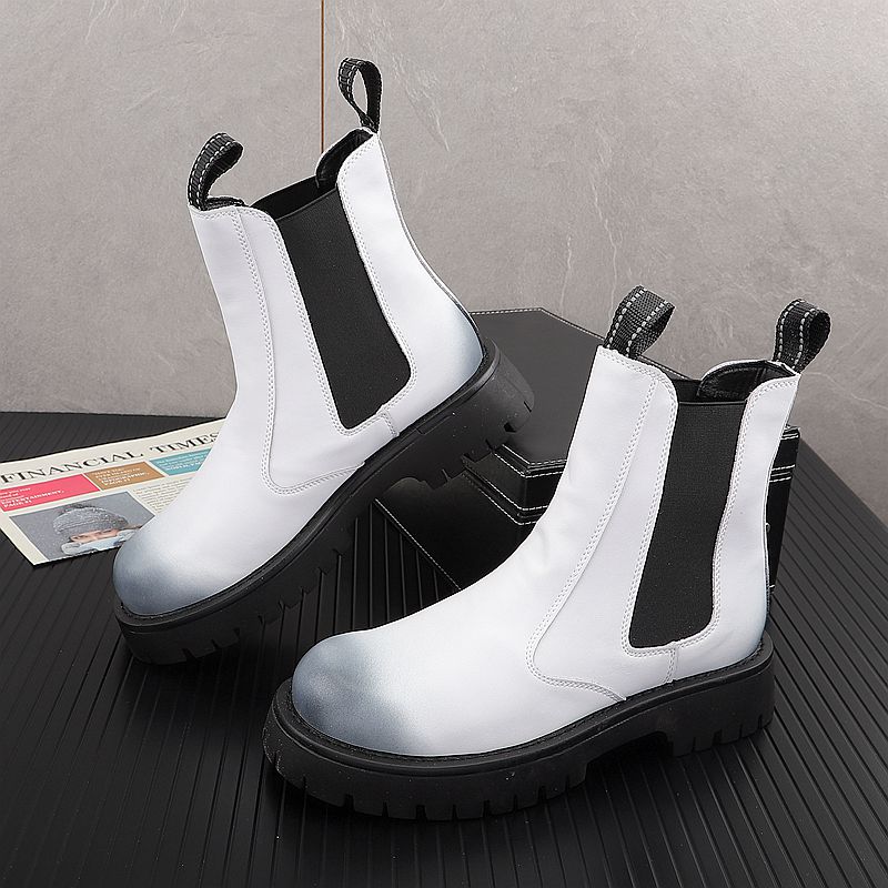 Street Fashion Brand - Men Luxury Fashion Genuine Leather Boots