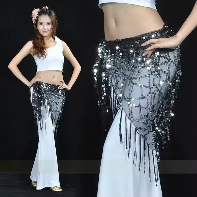 Street Fashion India - Fashion Sequins Belly Dance Belt Jazz