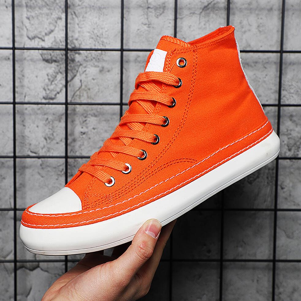 Street Fashion Brand - Men's High Top Canvas Shoes Casual
