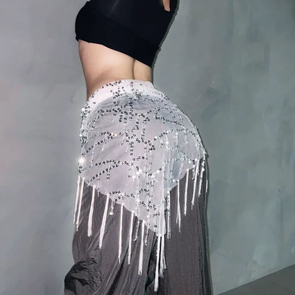 Street Fashion India - Fashion Sequins Belly Dance Belt Jazz