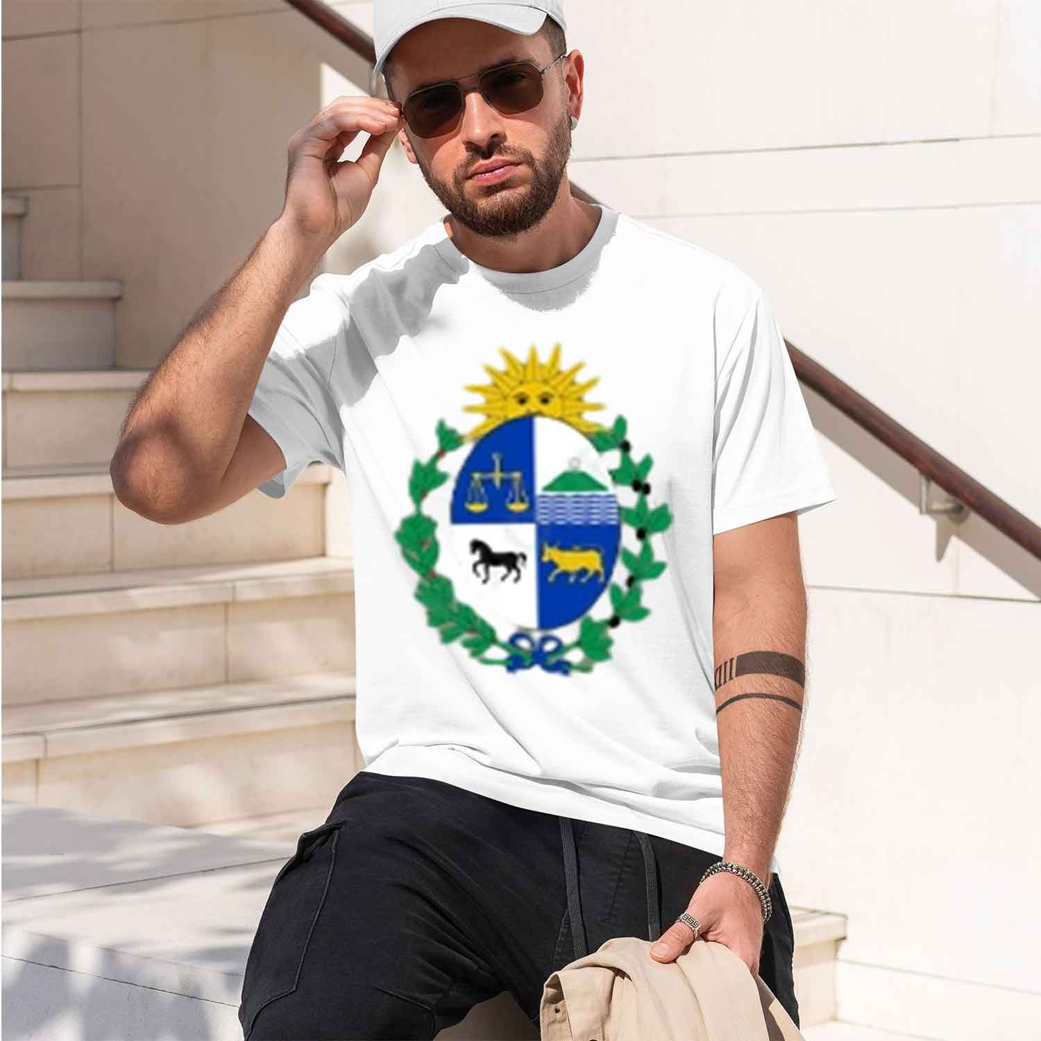 Coat of Arms of Uruguay Man Gr - Street Fashion China Models review and price