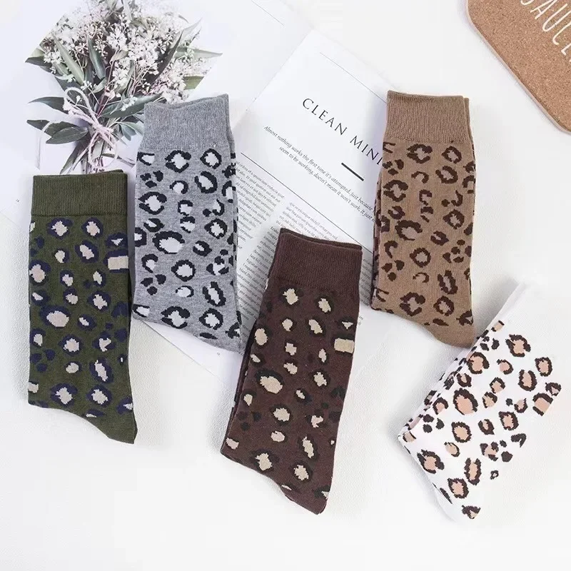 1 3 5 Pairs Fashion Leopard Pr - Street Fashion Youtube review and price