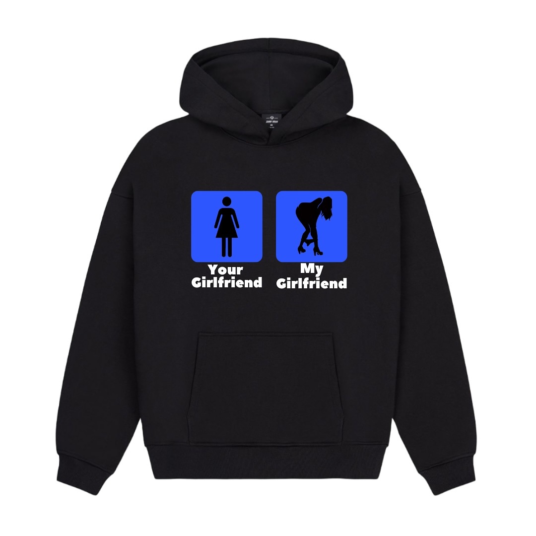 Your Girl Vs My Girl Hoodie Fa - Street Fashion Vs Streetwear review and price