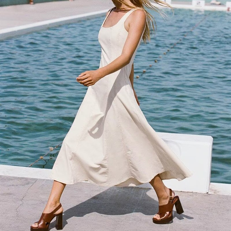 Street Style Midi Dress round  - Street Fashion Brand review and price