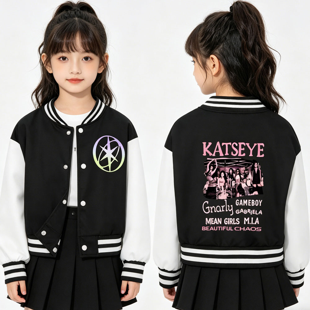 KATSEYE Printing Kids Short Ba - Street Fashion Kids review and price