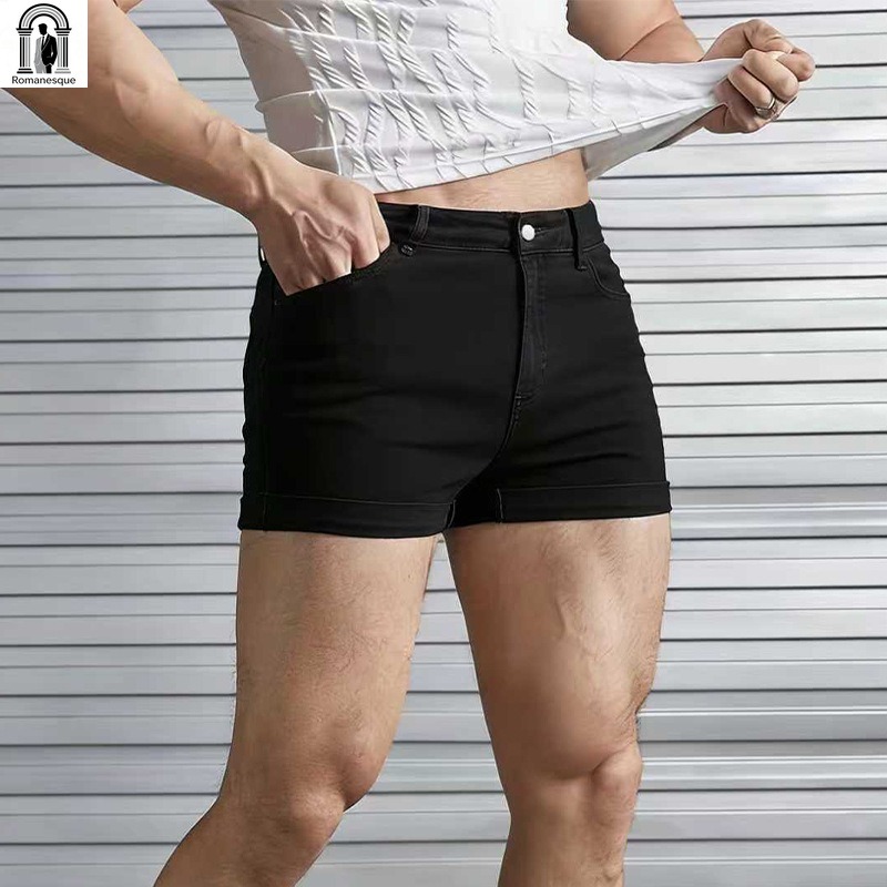 Men's Sexy Slim Fit White Deni - Street Fashion Jeans Men review and price