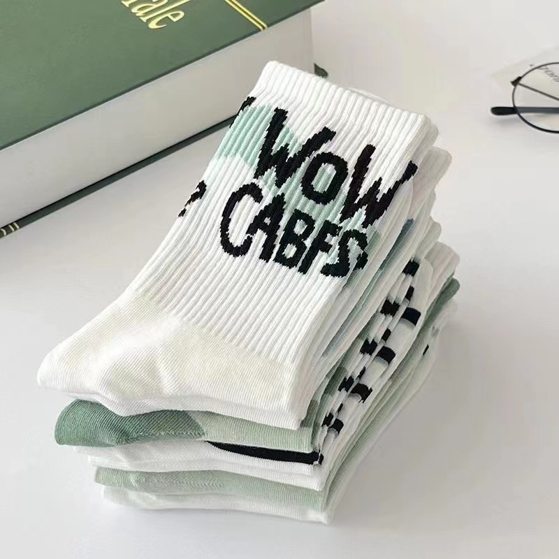 3/7 Pairs Women Striped Printe - Street Fashion Youtube review and price