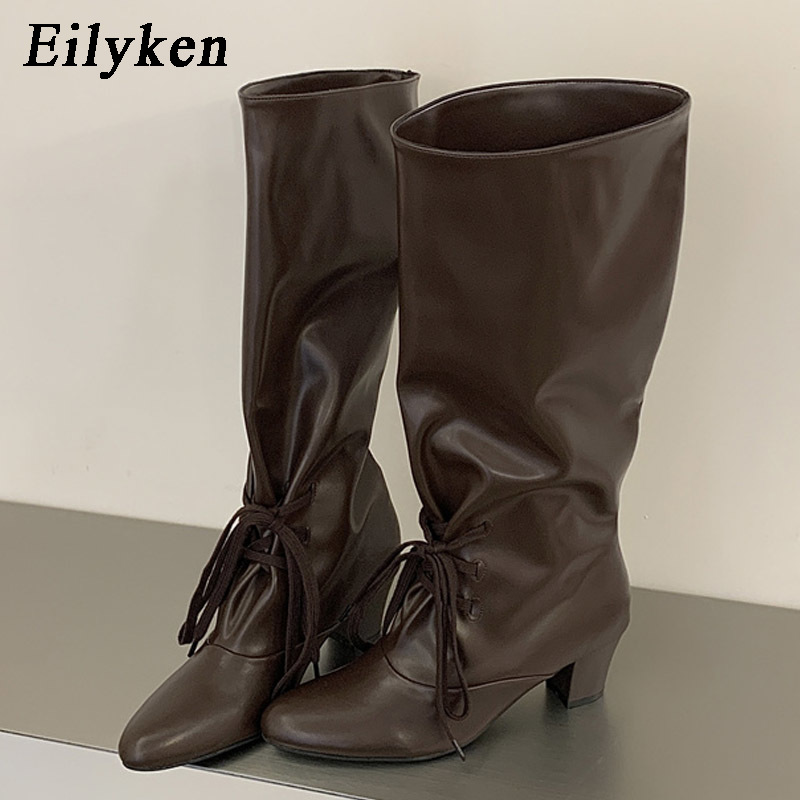 Eilyken Winter Fashion Lace Up - Street Fashion Lady review and price