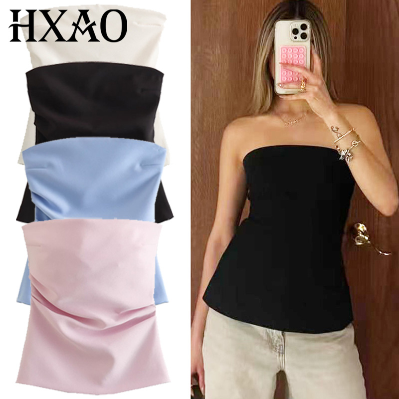 HXAO Corset Tube Top Women Sum - Street Fashion Youtube review and price