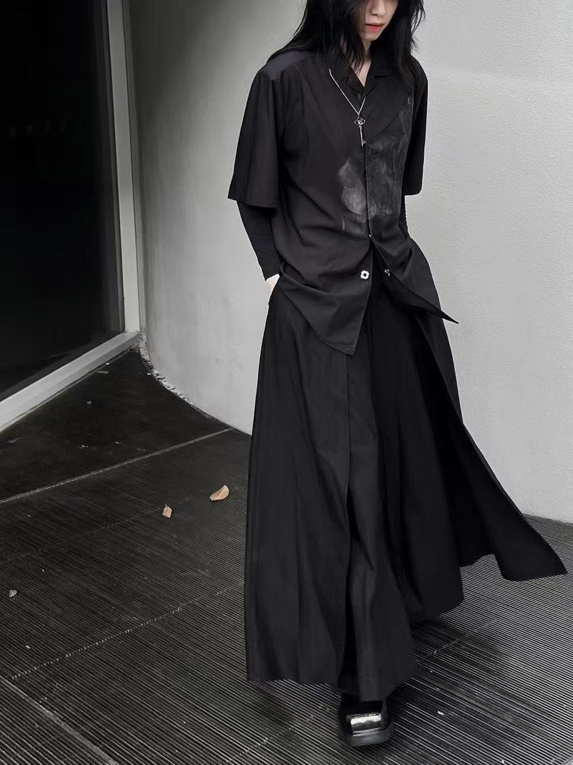 Cool Black New Chinese Style C - Street Fashion Outfit For Men review and price