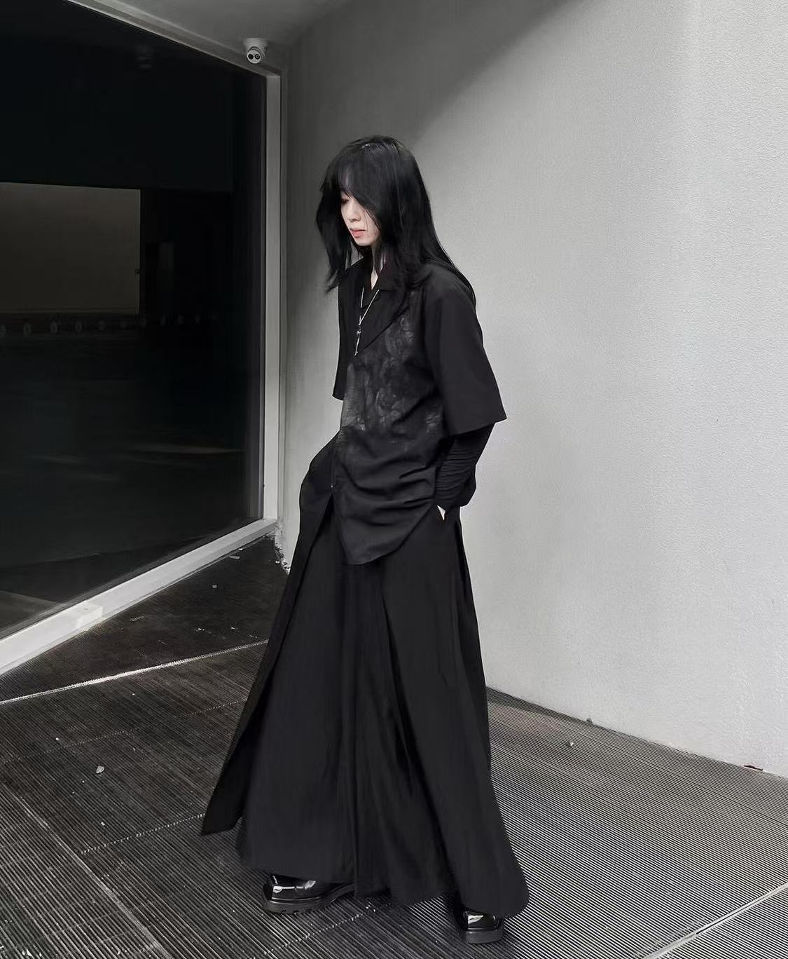 Cool Black New Chinese Style C - Street Fashion Outfit For Men review and price