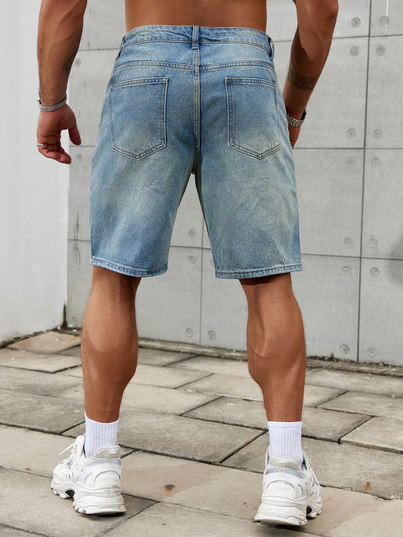 New Fashion Mens Ripped Short  - Street Fashion Jeans Men review and price