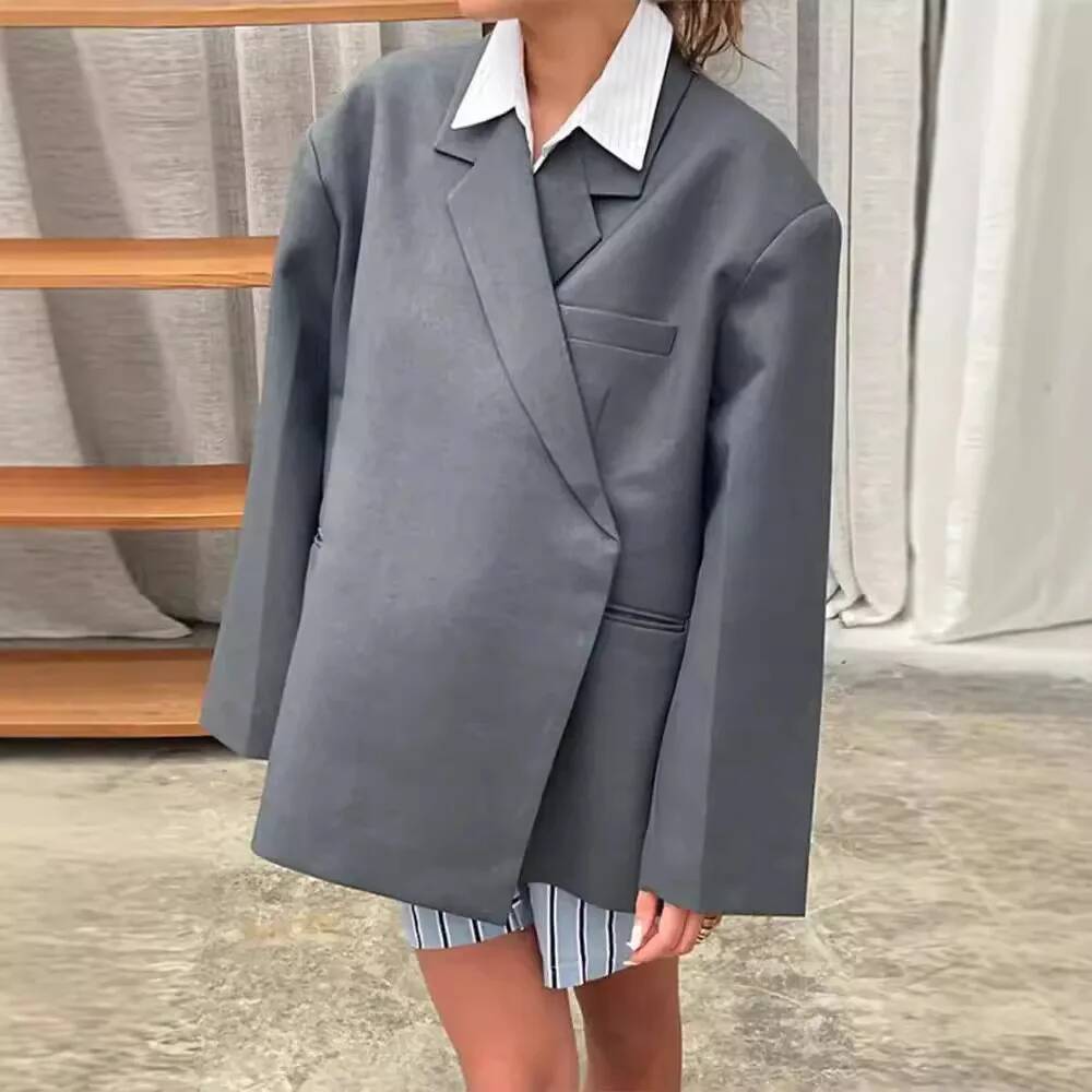 Fashion Blazers Coat Women Lon - Street Fashion Taiwan review and price