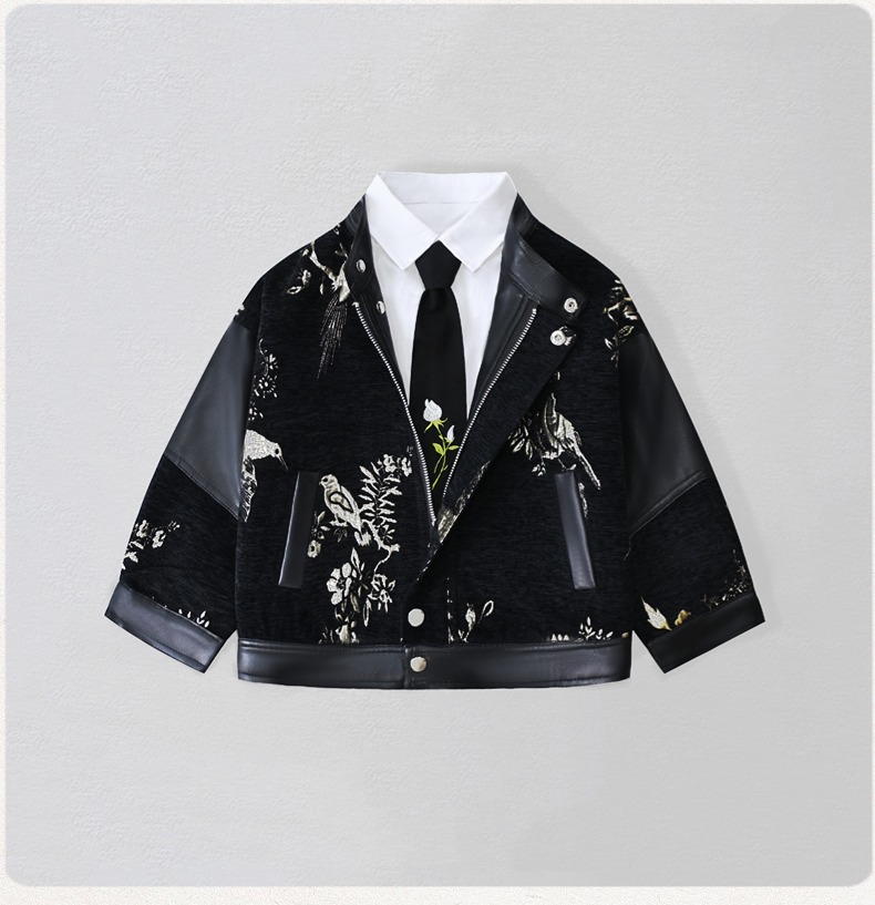 Gentleman Kids Embroidery Moto - Street Fashion Kids review and price