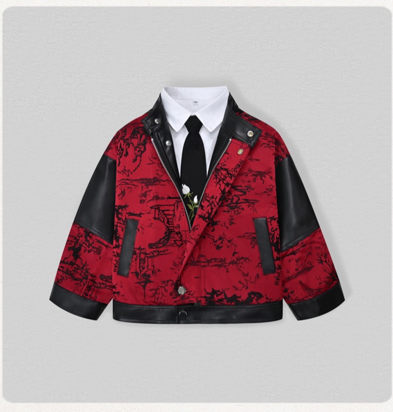 Gentleman Kids Embroidery Moto - Street Fashion Kids review and price