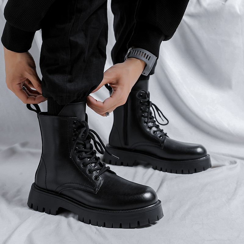 Men Luxury Fashion Genuine Lea - Street Fashion Brand review and price
