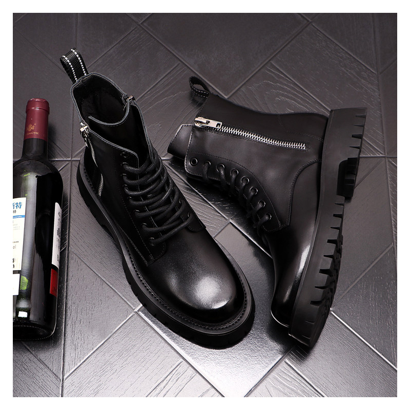 Men Luxury Fashion Genuine Lea - Street Fashion Brand review and price