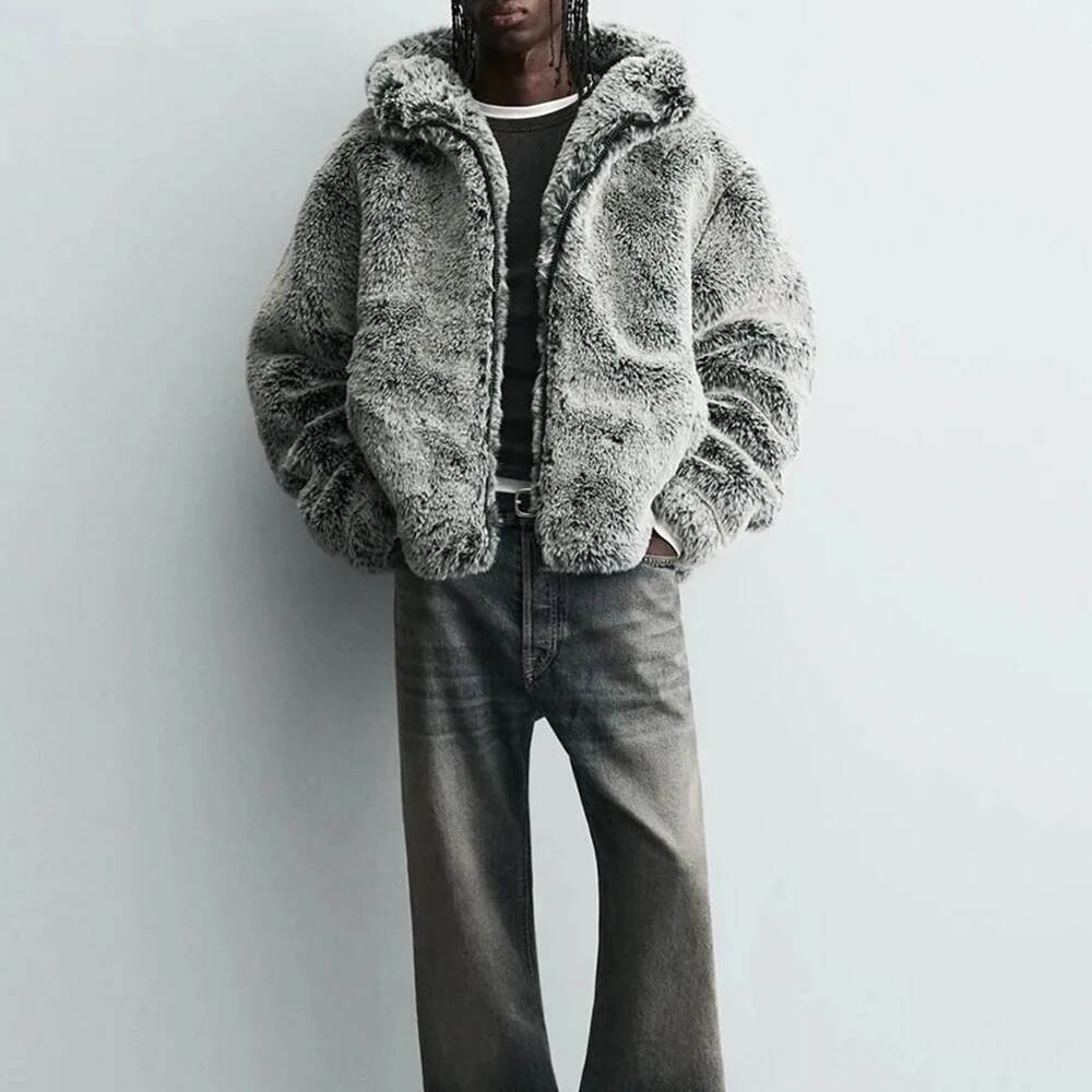 Winter New Faux Fur Long-Sleev - Street Fashion Taiwan review and price
