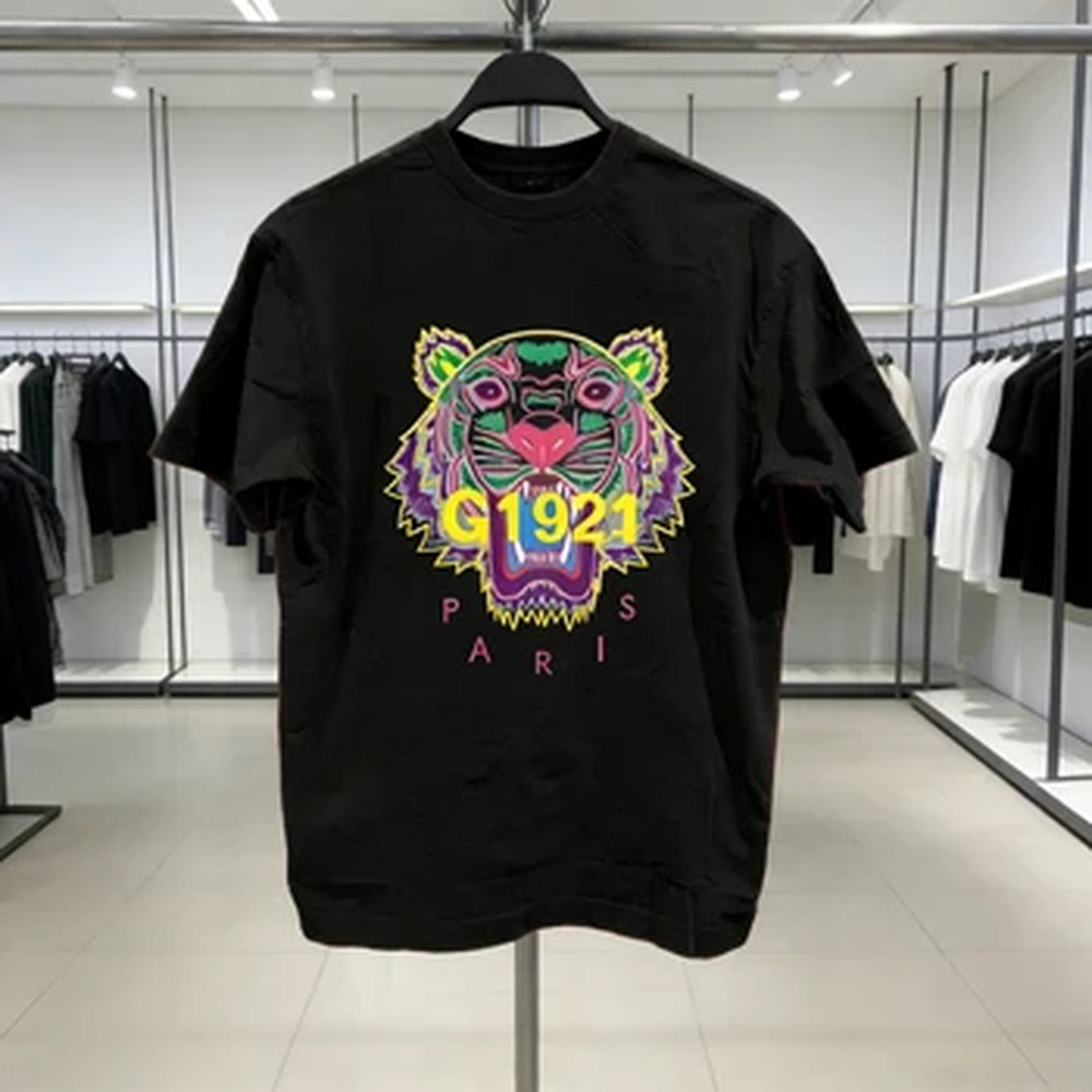 2026 Lion Head Print T-shirt M - Street Fashion Brand review and price