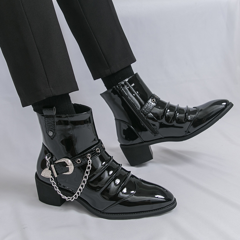Fashion Side Zipper High Top M - Street Fashion Brand review and price
