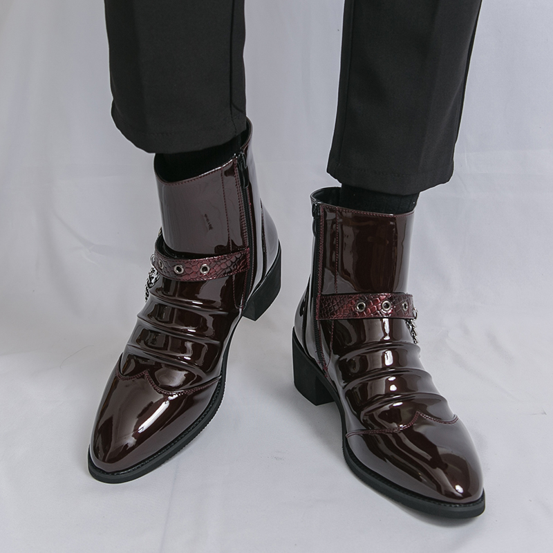 Fashion Side Zipper High Top M - Street Fashion Brand review and price