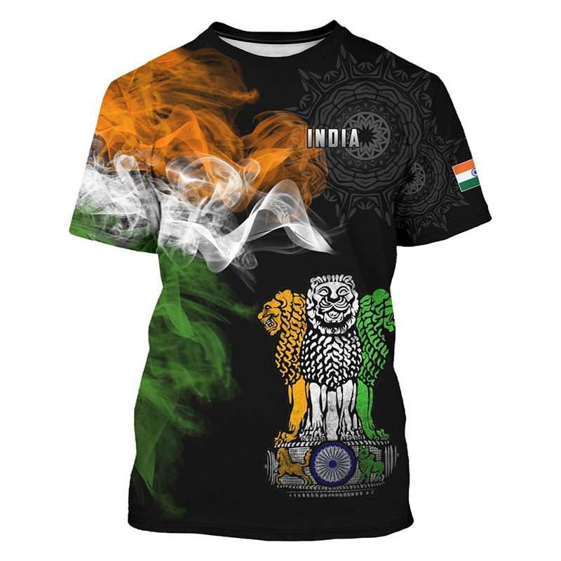 India Flag Print T-shirt Men's - Street Fashion India review and price