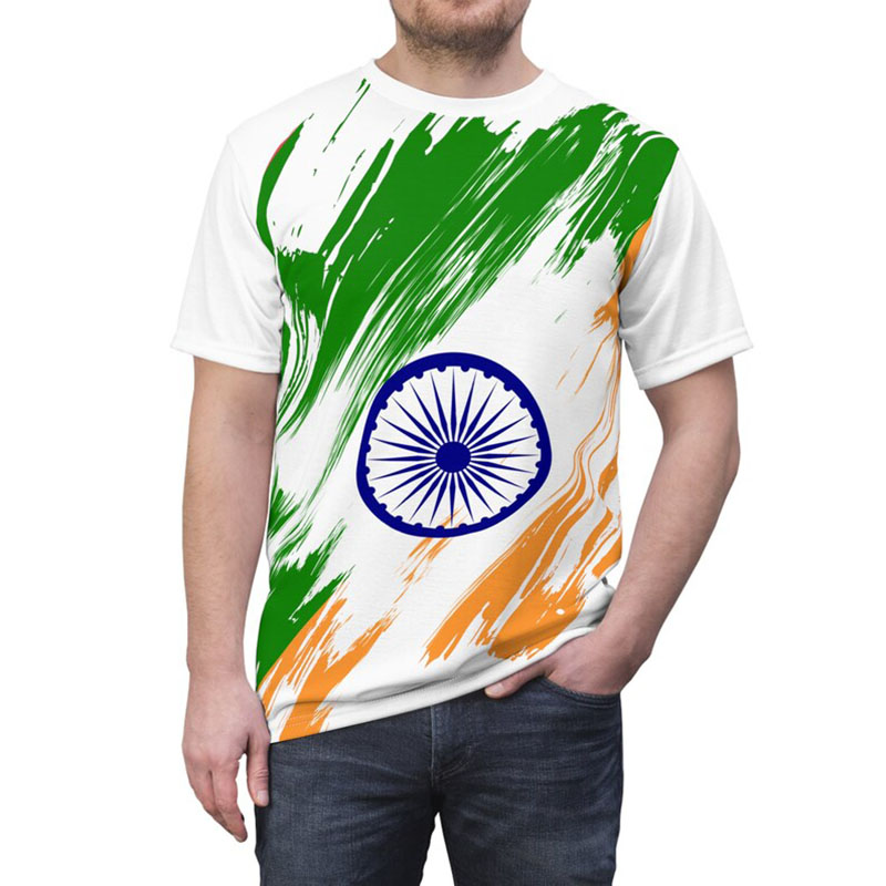 India Flag Print T-shirt Men's - Street Fashion India review and price