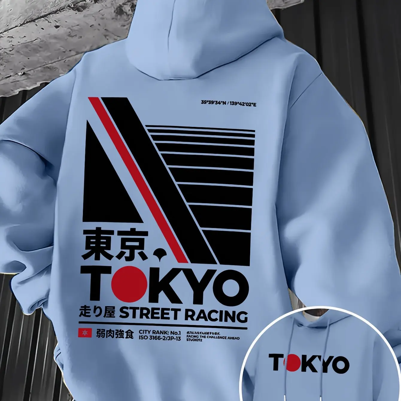Retro JDM Tokyo Racing Double  - Street Fashion In Tokyo review and price